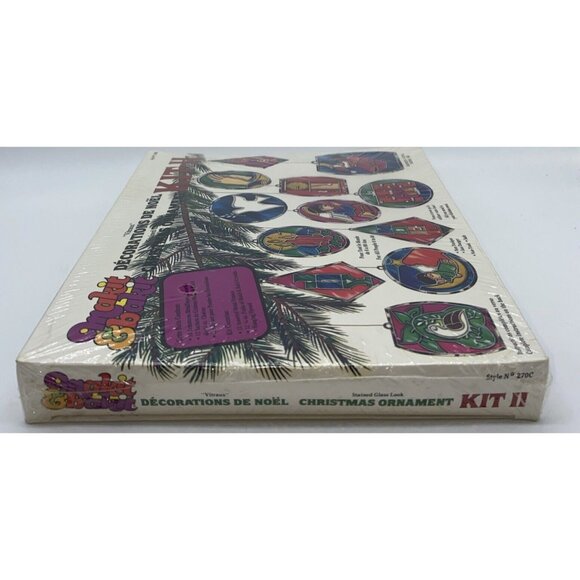 Makit & Bakit Stained Glass Look Christmas Ornament Kit II Holiday Quincrafts - Picture 8 of 16